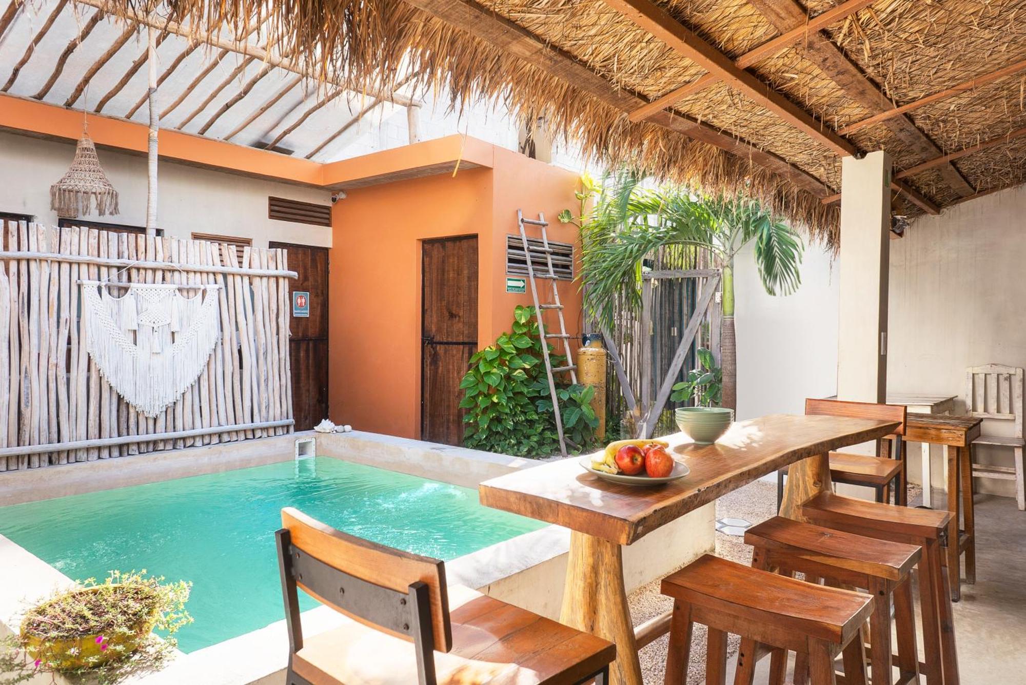 Hostal Dona Lucha Tulum Esterno foto