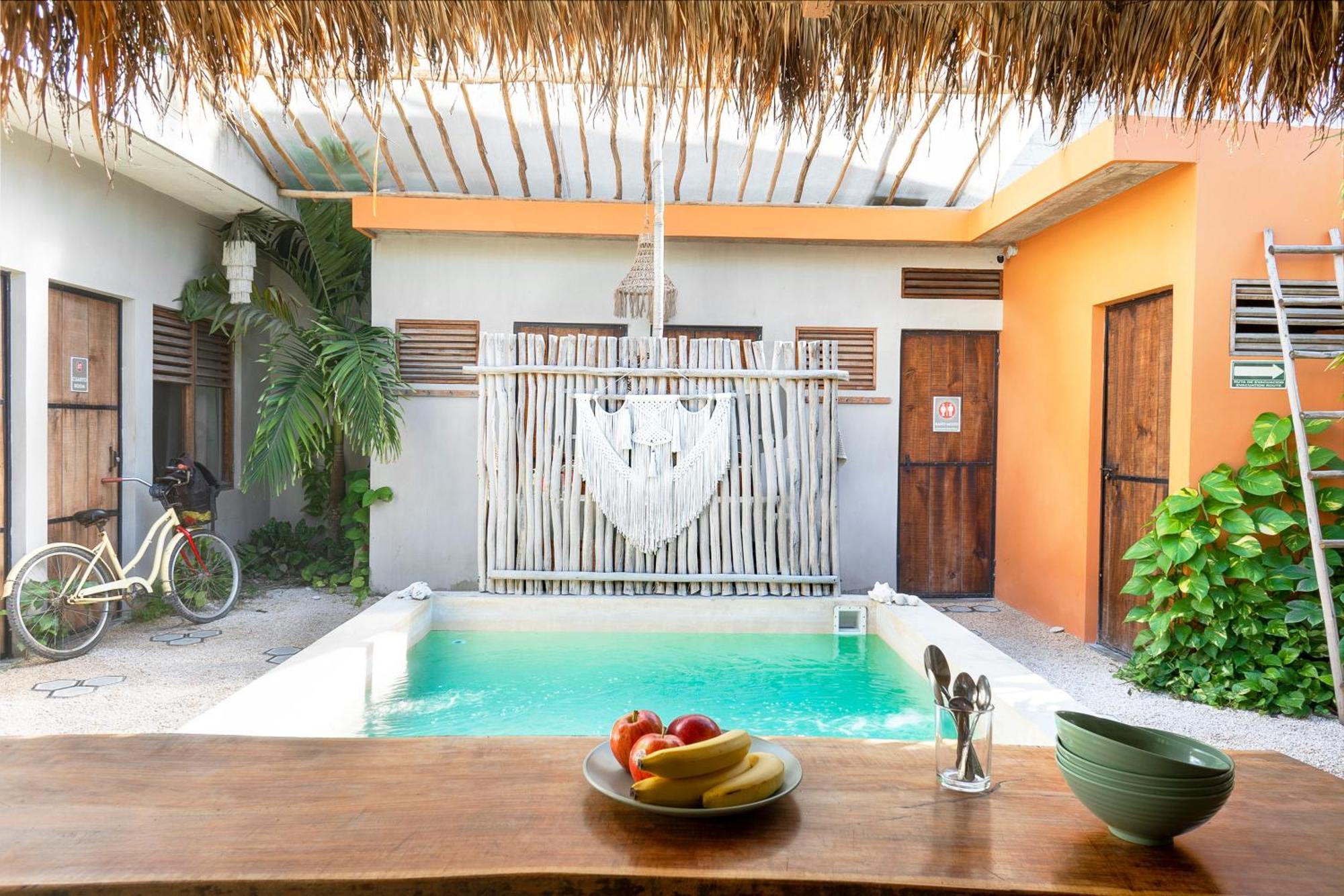 Hostal Dona Lucha Tulum Esterno foto