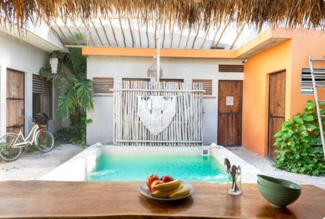 Hostal Dona Lucha Tulum Esterno foto